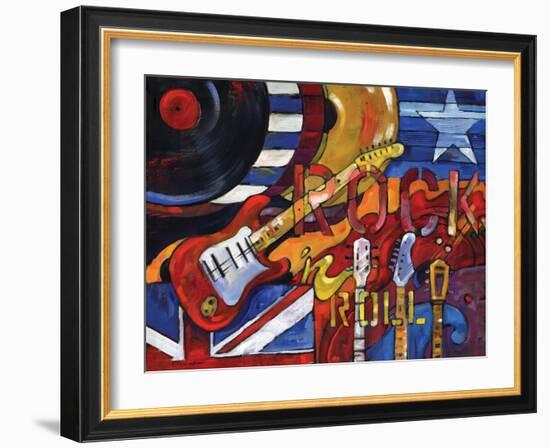 Rock 'N' Roll-Paul Brent-Framed Art Print