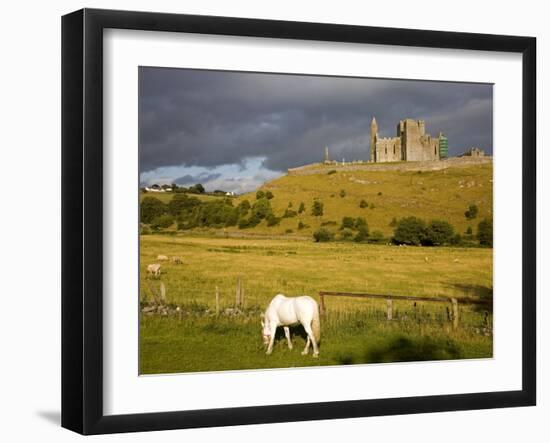 Rock of Cashel, Cashel Town, County Tipperary, Munster, Republic of Ireland, Europe-Richard Cummins-Framed Photographic Print