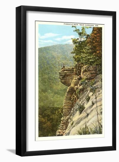 Rock Outcrop, Harrison, Arkansas-null-Framed Art Print