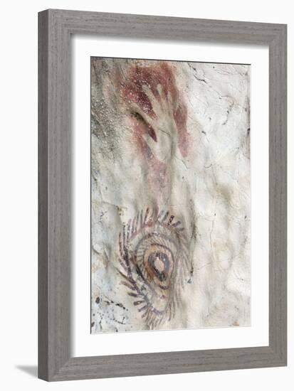 Rock Painting Timor-Leste-Louise Murray-Framed Photographic Print