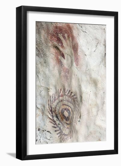 Rock Painting Timor-Leste-Louise Murray-Framed Photographic Print