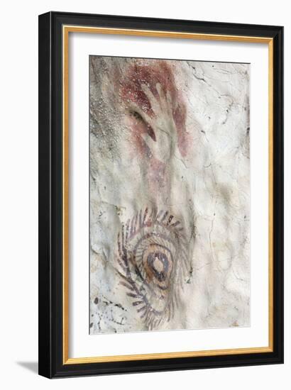 Rock Painting Timor-Leste-Louise Murray-Framed Photographic Print