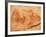 Rock Paintings, Uan Amil, Akakus, Southwest Desert, Libya, North Africa, Africa-Nico Tondini-Framed Photographic Print