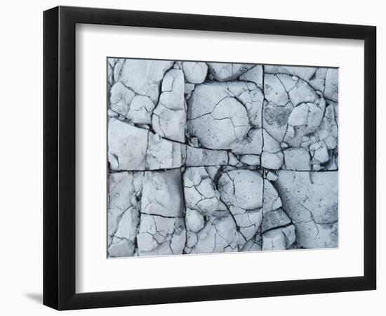 Rock pattern in Castolon Canyon, Big Bend National Park.-Mallorie Ostrowitz-Framed Photographic Print