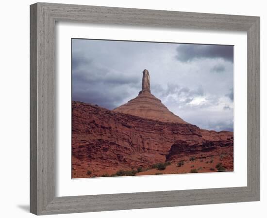 Rock Pinnacle Along the Colorado River-Dmitri Kessel-Framed Photographic Print