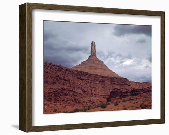 Rock Pinnacle Along the Colorado River-Dmitri Kessel-Framed Photographic Print