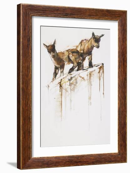 Rock Play, 2005-Mark Adlington-Framed Giclee Print