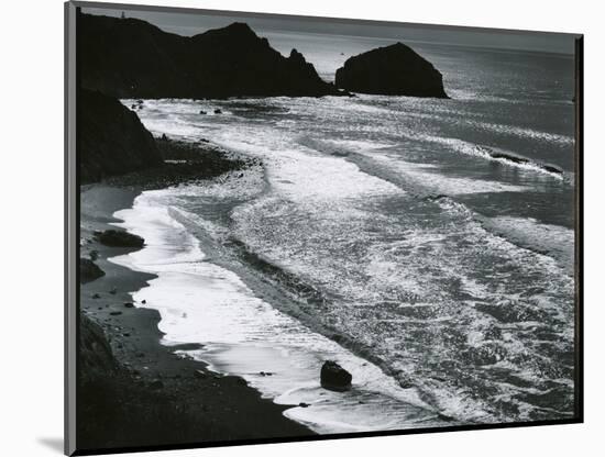 Rock, Sand, Water, Oregon, c. 1970-Brett Weston-Mounted Photographic Print