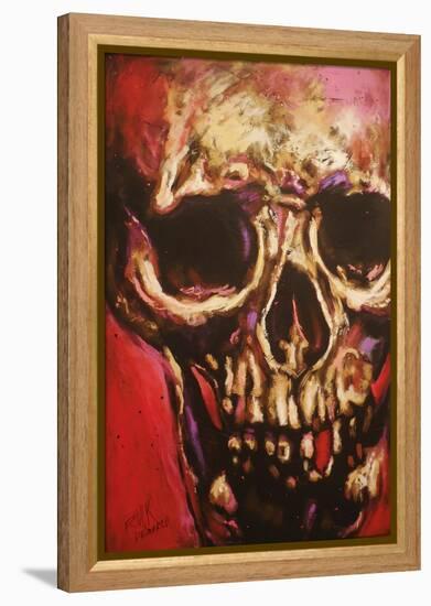 Rock Skull-Rock Demarco-Framed Premier Image Canvas