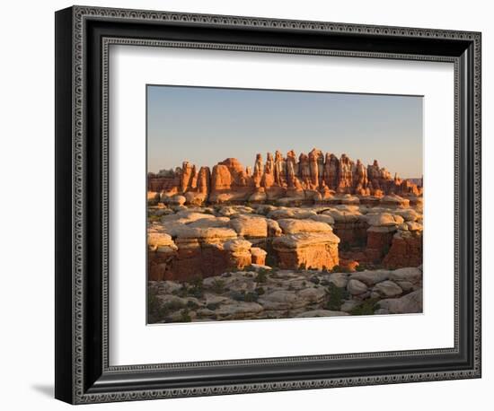 Rock Spires and Grabens at Chesler Park, The Needles, Canyonlands National Park, Utah, USA-Jamie & Judy Wild-Framed Photographic Print