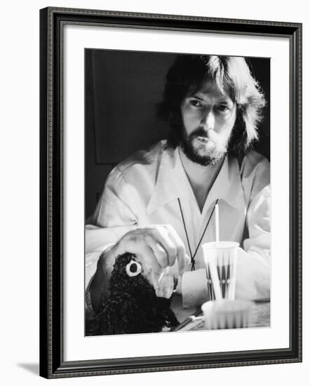 Rock Star Eric Clapton-Ralph Crane-Framed Premium Photographic Print