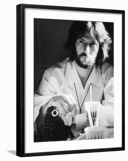 Rock Star Eric Clapton-Ralph Crane-Framed Premium Photographic Print
