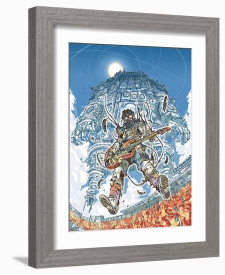 Rock the Summer-HR-FM-Framed Art Print