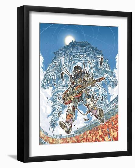 Rock the Summer-HR-FM-Framed Art Print