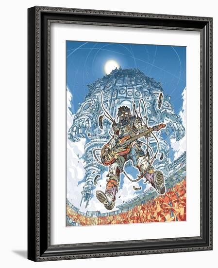 Rock the Summer-HR-FM-Framed Art Print