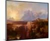 Rock Towers of the Rio Virgin-Thomas Moran-Mounted Art Print