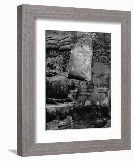 Rock Wall, Glen Canyon, 1975-Brett Weston-Framed Photographic Print