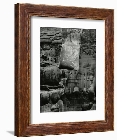 Rock Wall, Glen Canyon, 1975-Brett Weston-Framed Photographic Print