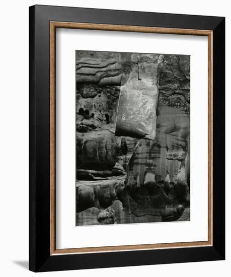 Rock Wall, Glen Canyon, 1975-Brett Weston-Framed Photographic Print