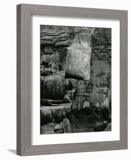 Rock Wall, Glen Canyon, 1975-Brett Weston-Framed Photographic Print