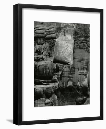 Rock Wall, Glen Canyon, 1975-Brett Weston-Framed Photographic Print