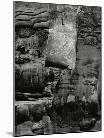 Rock Wall, Glen Canyon, 1975-Brett Weston-Mounted Photographic Print
