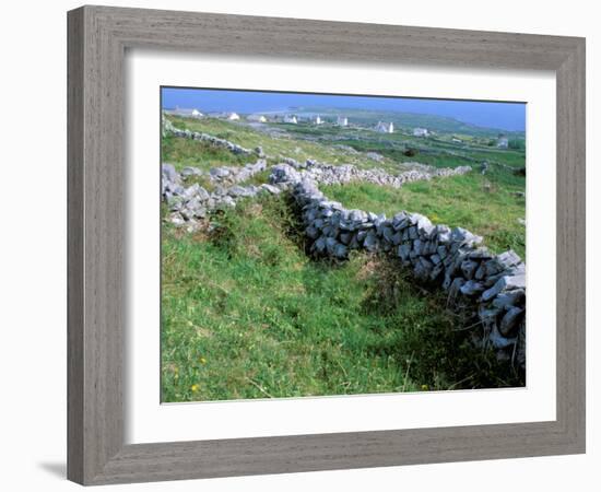 Rock Walls, Aran Island, Inishmore, Ireland-Marilyn Parver-Framed Photographic Print