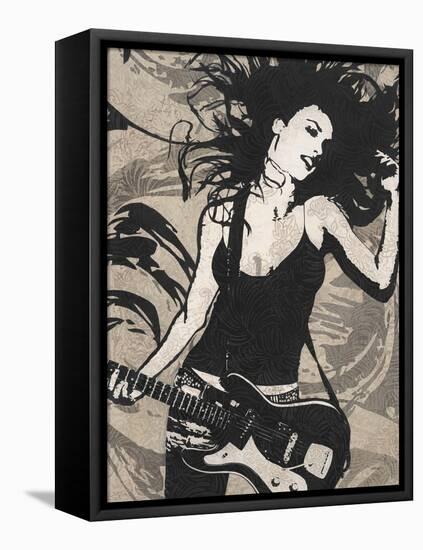 Rock-Melissa Pluch-Framed Stretched Canvas