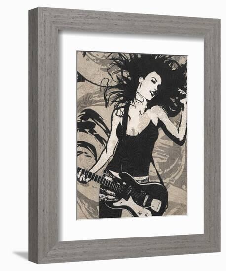 Rock-Melissa Pluch-Framed Art Print