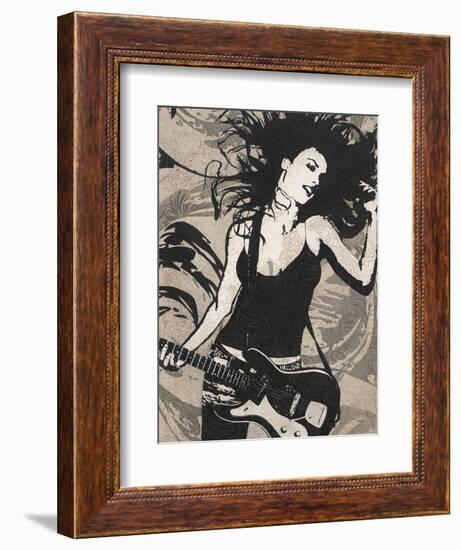 Rock-Melissa Pluch-Framed Art Print