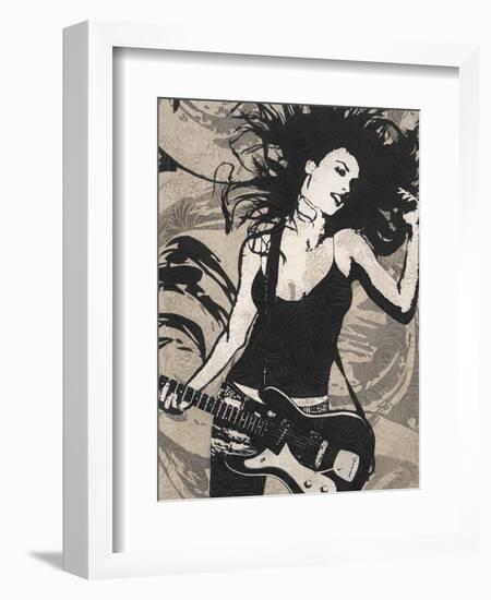 Rock-Melissa Pluch-Framed Art Print