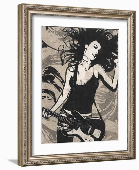 Rock-Melissa Pluch-Framed Art Print