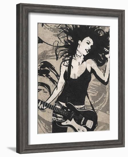 Rock-Melissa Pluch-Framed Art Print