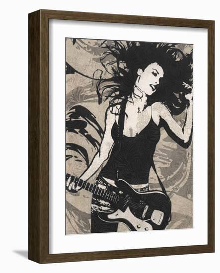 Rock-Melissa Pluch-Framed Art Print