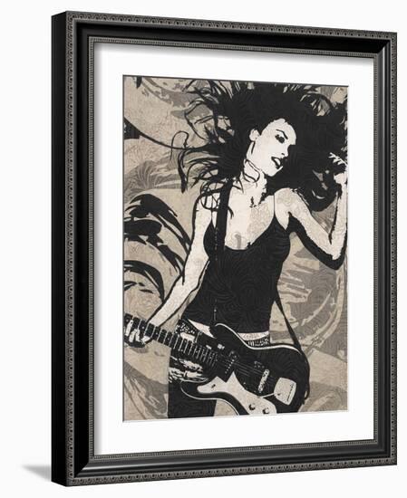 Rock-Melissa Pluch-Framed Art Print