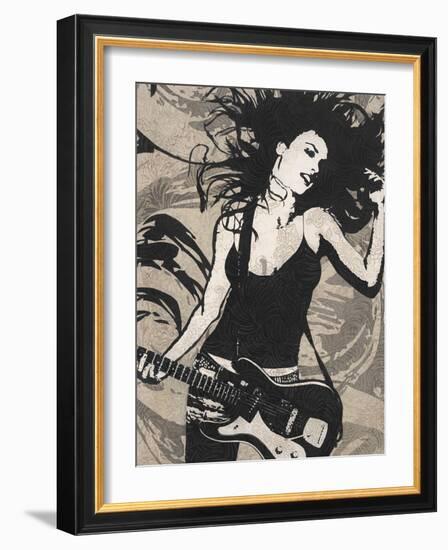 Rock-Melissa Pluch-Framed Art Print