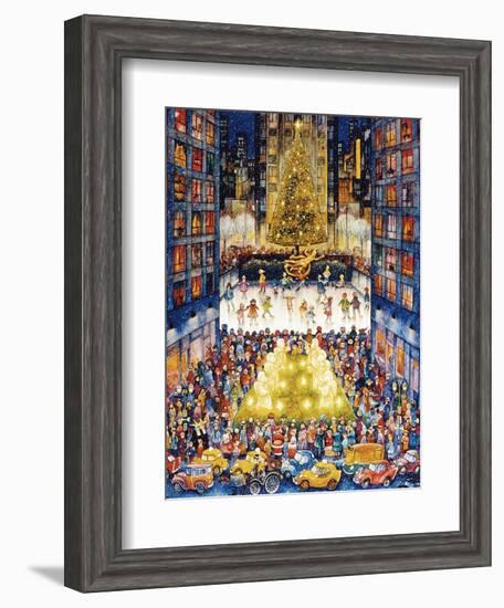 Rockefeller Center 1-Bill Bell-Framed Giclee Print