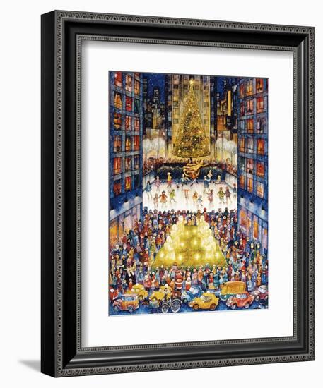 Rockefeller Center 1-Bill Bell-Framed Giclee Print