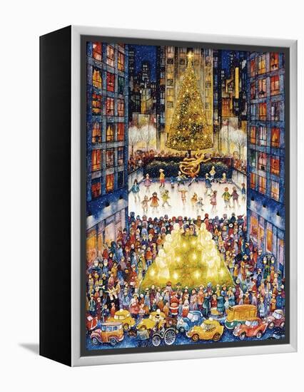 Rockefeller Center 1-Bill Bell-Framed Premier Image Canvas