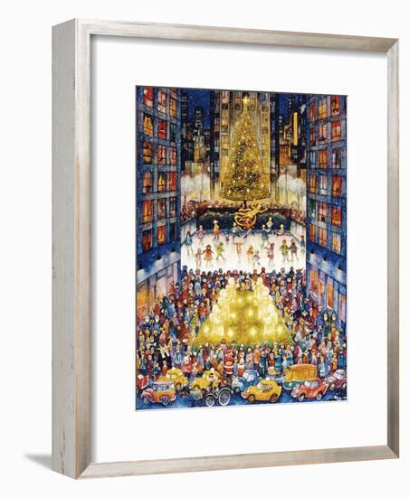 Rockefeller Center 1-Bill Bell-Framed Giclee Print