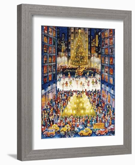 Rockefeller Center 1-Bill Bell-Framed Giclee Print