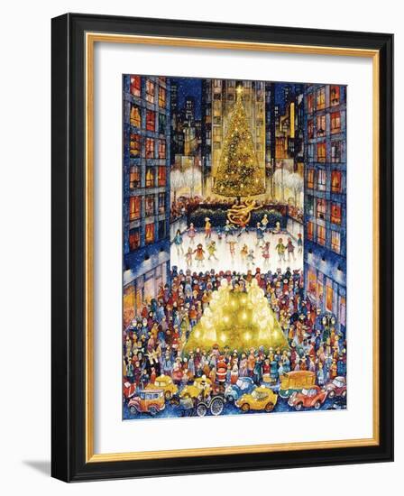 Rockefeller Center 1-Bill Bell-Framed Giclee Print