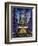 Rockefeller Center 2 Blue-Bill Bell-Framed Giclee Print