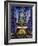 Rockefeller Center 2 Blue-Bill Bell-Framed Giclee Print