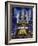 Rockefeller Center 2 Blue-Bill Bell-Framed Giclee Print