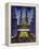 Rockefeller Center 2 Blue-Bill Bell-Framed Premier Image Canvas