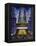 Rockefeller Center 2 Blue-Bill Bell-Framed Premier Image Canvas