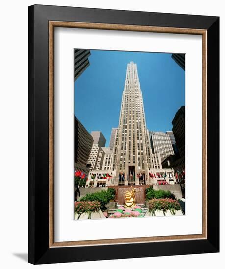 Rockefeller Center Sale-Mark Lennihan-Framed Photographic Print