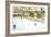 Rockefeller Center, Skaters-Anthony Butera-Framed Giclee Print