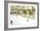 Rockefeller Center, Skaters-Anthony Butera-Framed Giclee Print